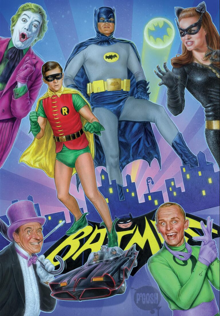 Batman ‘66 Heroes & Villains Limited Edition Print Set – PGosh