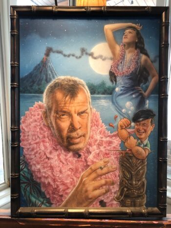 Lee Marvin’s Rum Soaked Holiday to Donovan’s Reef original painting